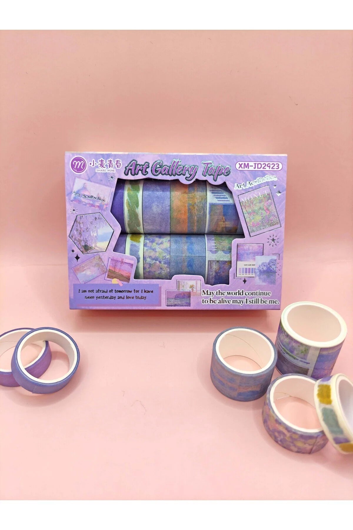 Premium Washi Tape Set – Art Gallery Collection | Decorative Tapes for Journaling