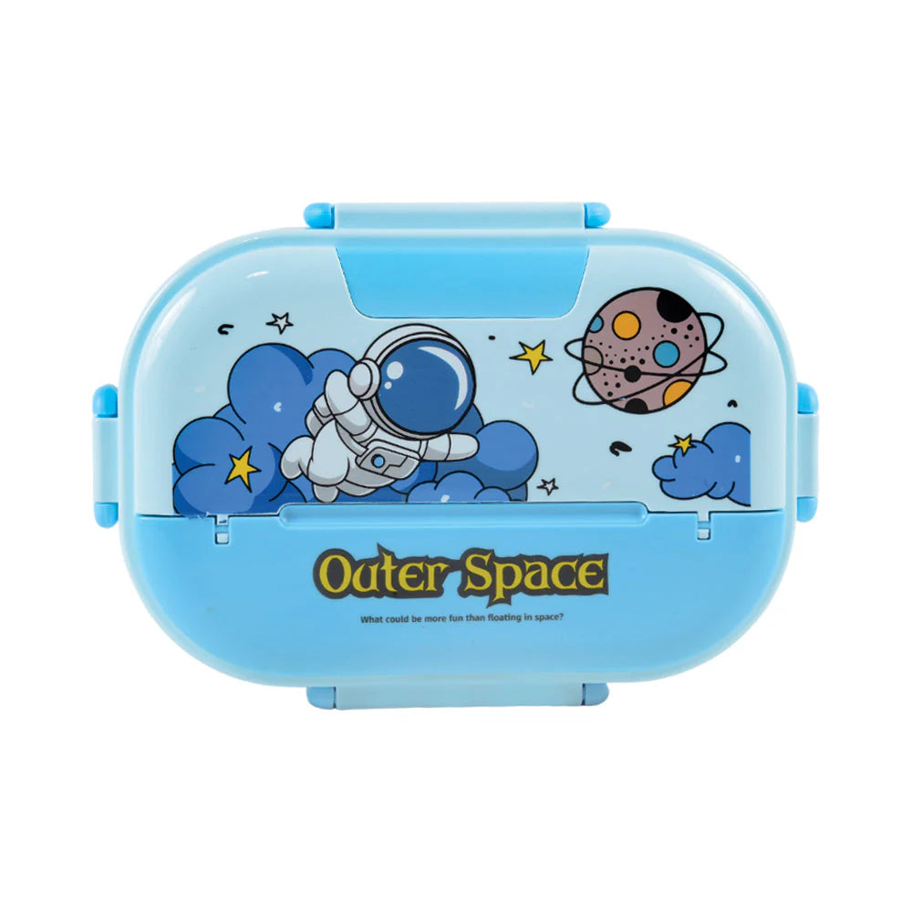Kids’ Astronaut Stainless Steel Lunch Box - Kinder Kreato