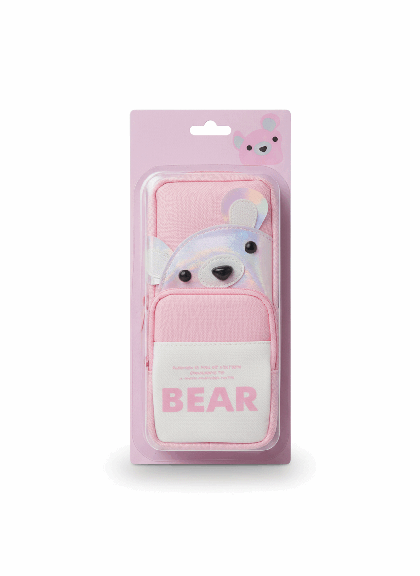 Rabbit Stationery Pouch - Kinder Kreato
