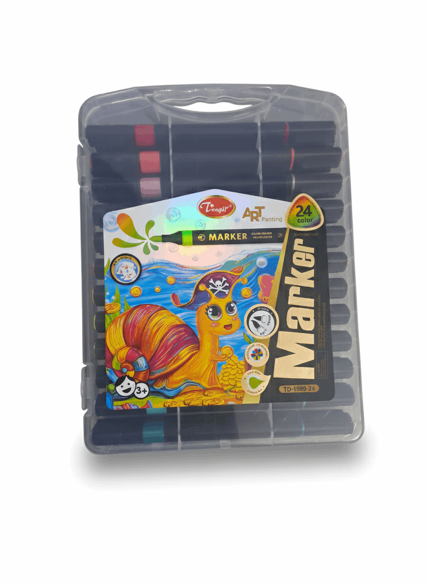 24 Art Dual Marker Set - Kinder Kreato