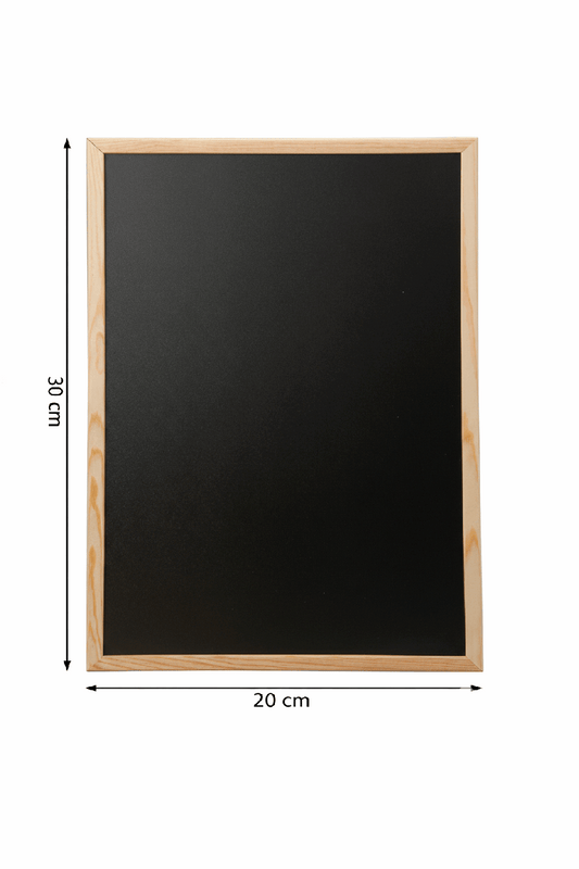 Double-Sided Learning Board – White & Black with Accessories - Kinder Kreato