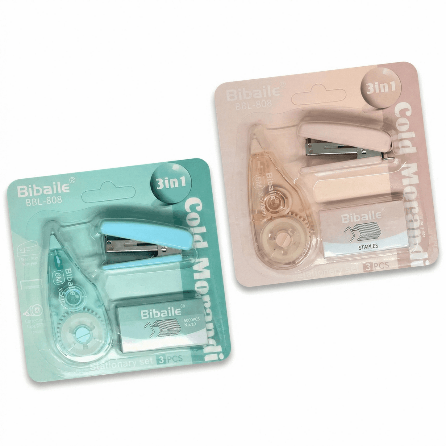 Cutie Stapler and Correction Tape Set - Kinder Kreato