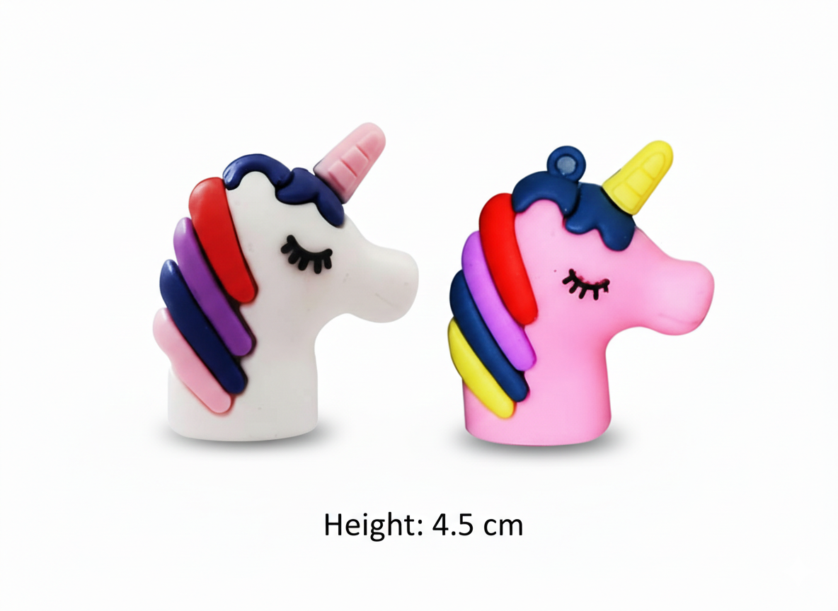Pair of Unicorn Fancy Pencil Sharpeners