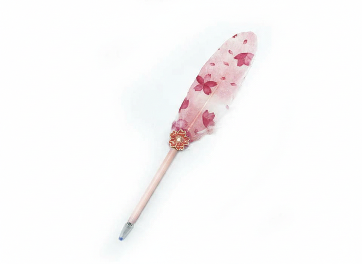 Feather Gel Pen for Kids & Stationery Lovers - Kinder Kreato