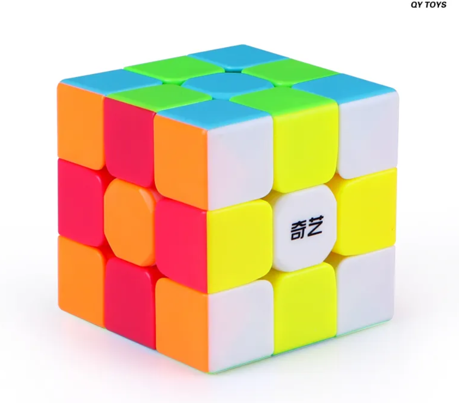 Rubiks Cube | Original Qy Warrior Stickerless 3x3 Speed Cube