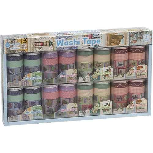 Washi Tape Set – 10 Rolls (2m Each)