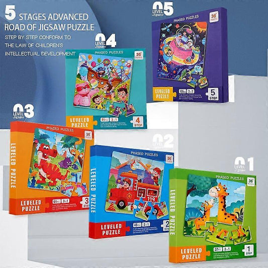 Set of 5 Magnetic Puzzle Books - Kinder Kreato