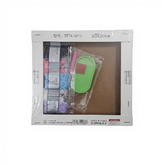 Diamond Painting Kit – 20x20 cm | kuromi - Kinder Kreato
