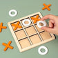 Tik Tak Toe Wooden Puzzle Game - 20x20 cm - Kinder Kreato