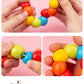 Baby Caterpillar Wooden Toy - Kinder Kreato