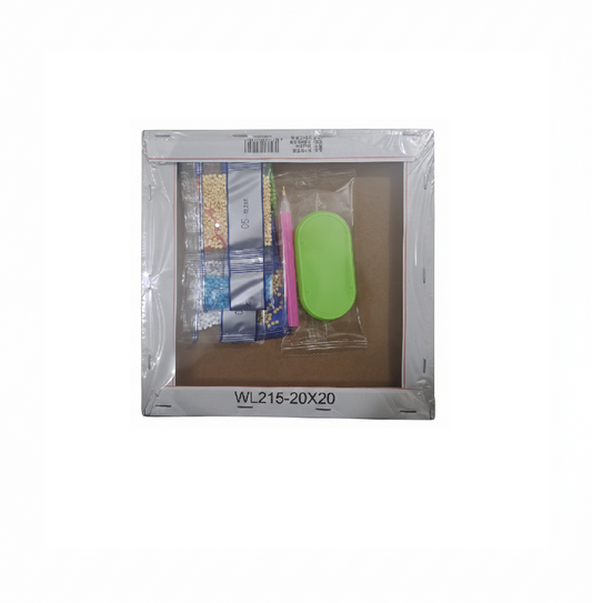 Diamond Painting Kit – 20x20 cm | Kuromi Moon - Kinder Kreato