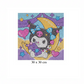 Diamond Painting Kit – 20x20 cm | Kuromi Moon - Kinder Kreato