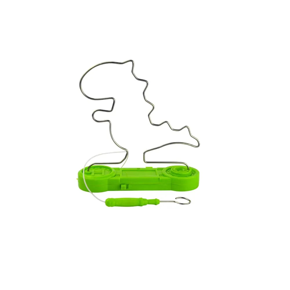 Electric Dinosaur Buz Wire Game with Light & Sound - Kinder Kreato