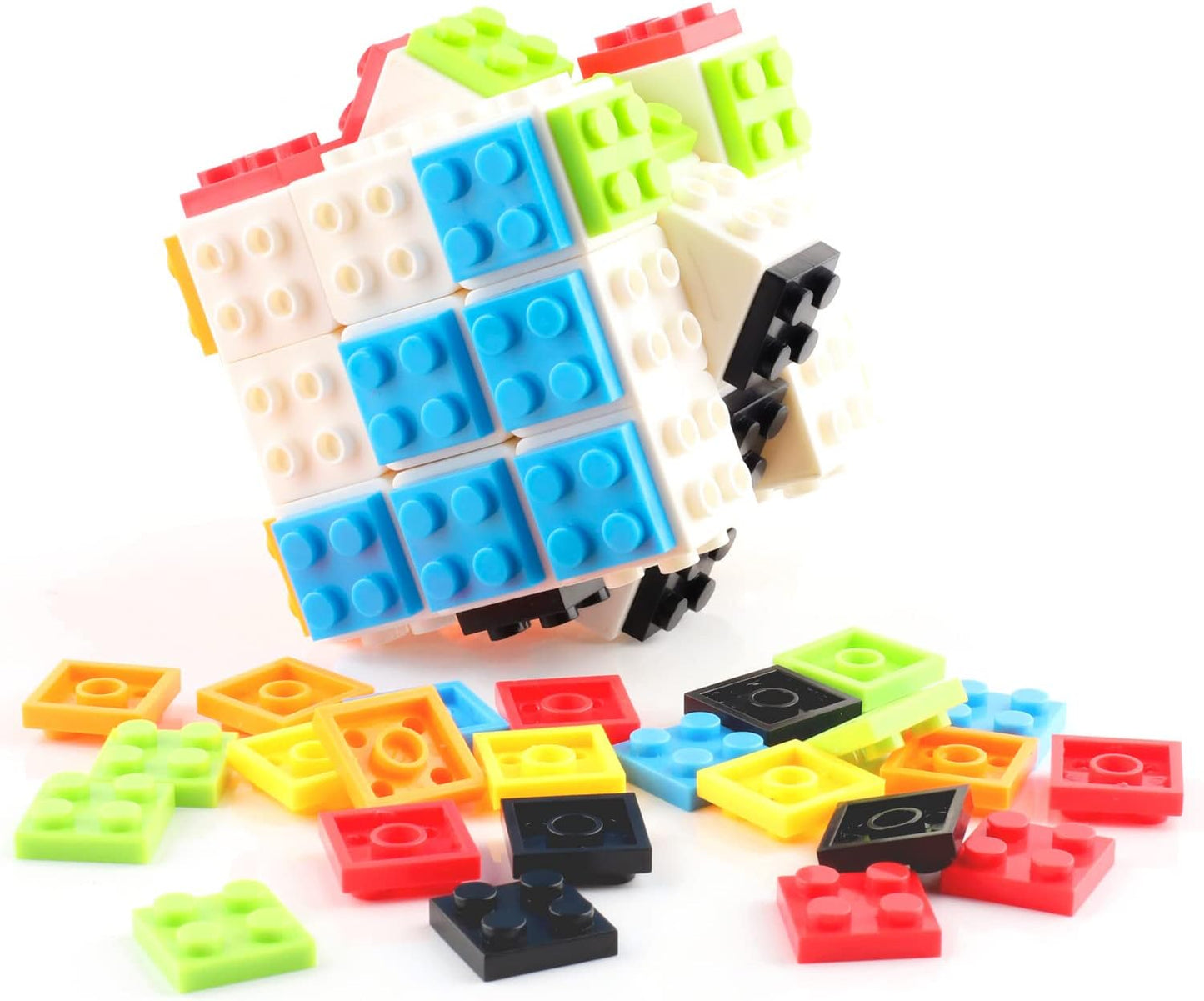 Speed Rubix Cube 3x3, Compatible with Lego - Kinder Kreato
