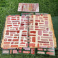 Vintage Style Clear Stamp Stickers Set, 6 Pieces - Kinder Kreato
