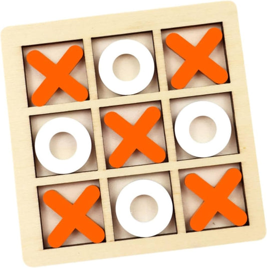 Tik Tak Toe Wooden Puzzle Game - 20x20 cm - Kinder Kreato