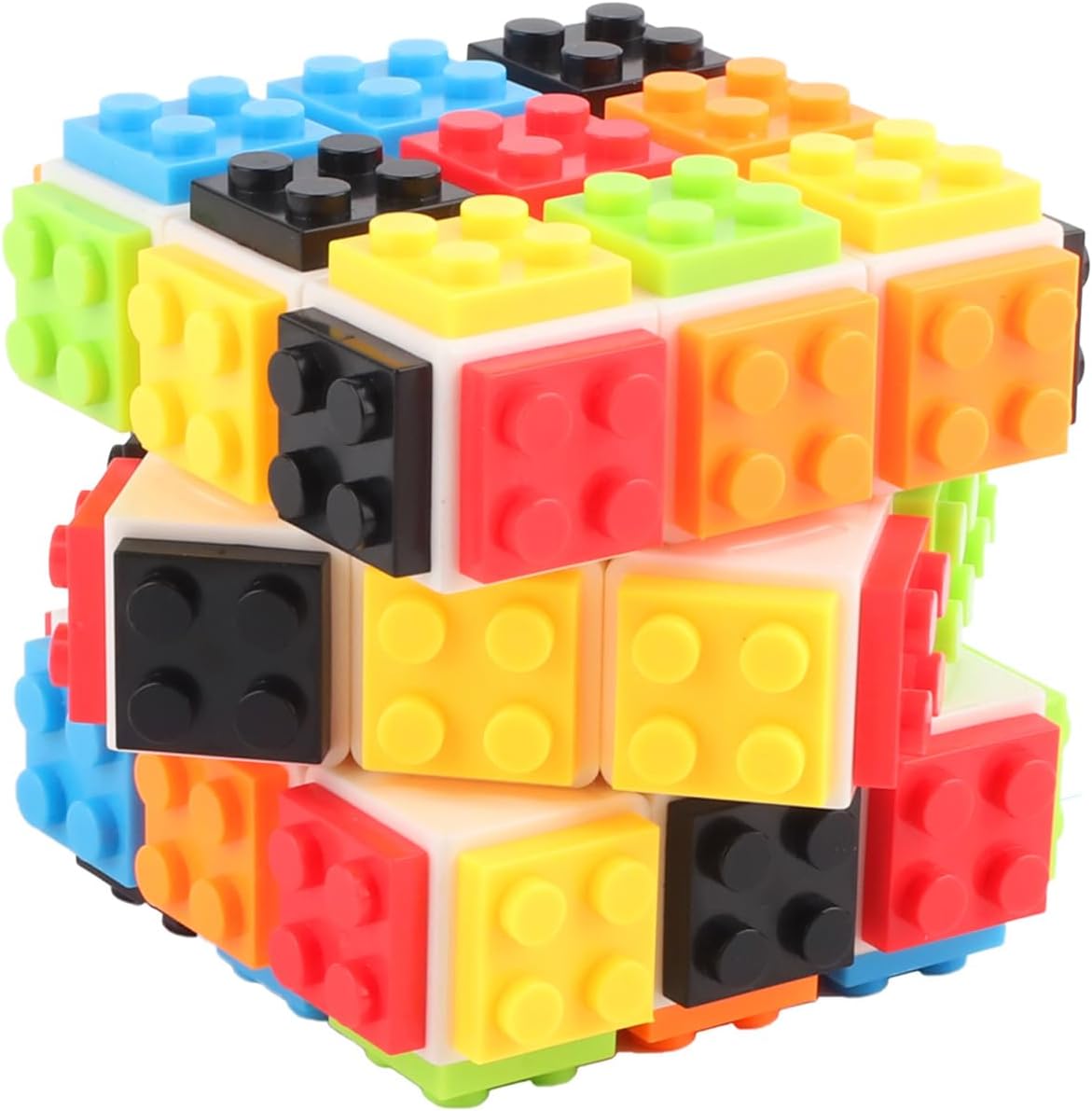 Speed Rubix Cube 3x3, Compatible with Lego - Kinder Kreato