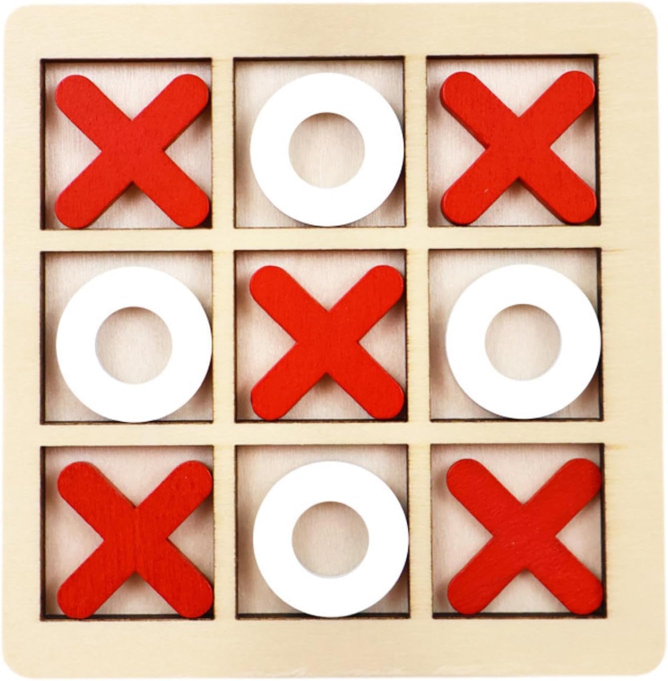 Tic TAC Toe Board Game - 10x10 cm - Kinder Kreato