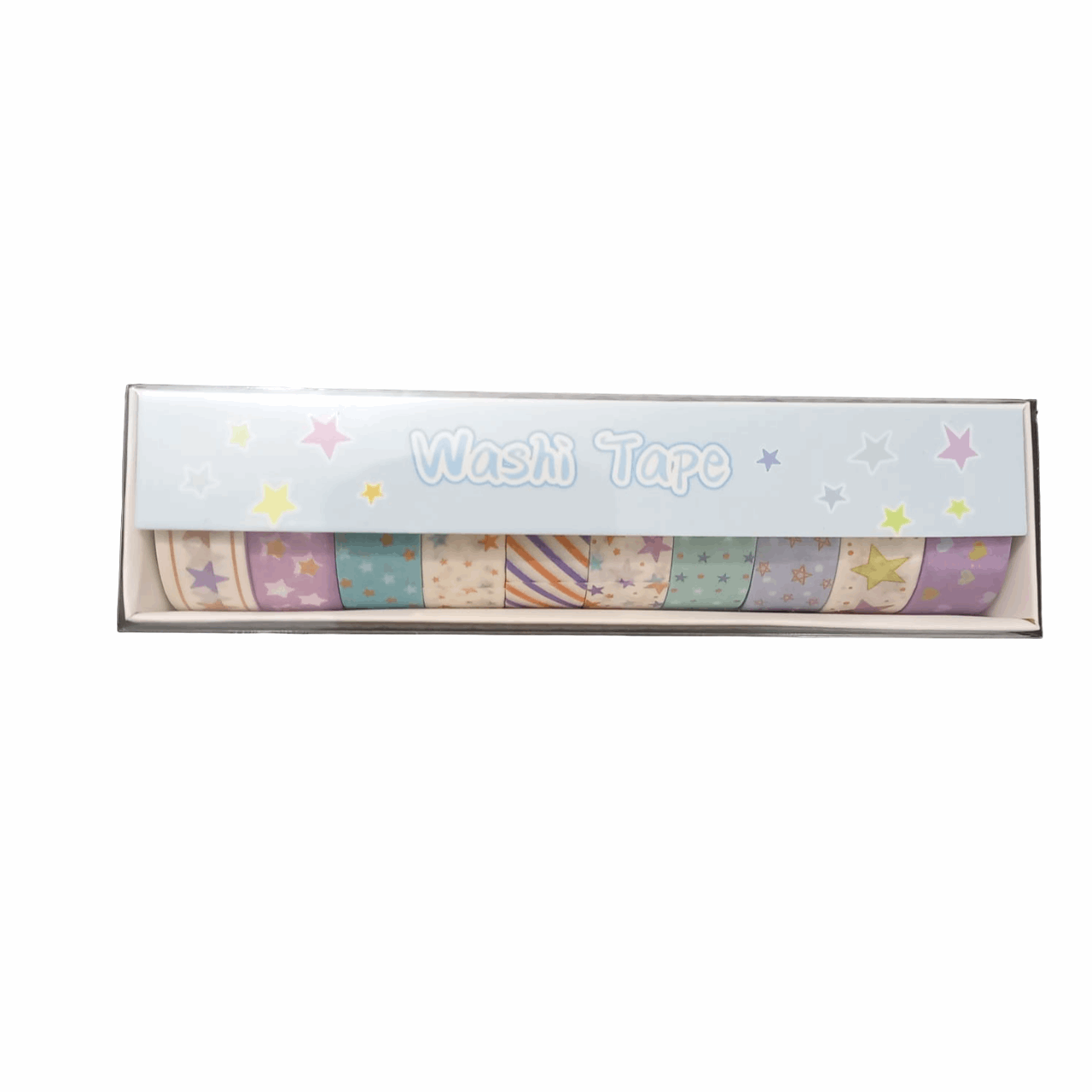 Star Washi Tape - 10 Rolls - Kinder Kreato