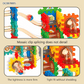 98 PCS Pipeline Rolling Block Set – 3D Maze Ball Race Track Building Kit - Kinder Kreato