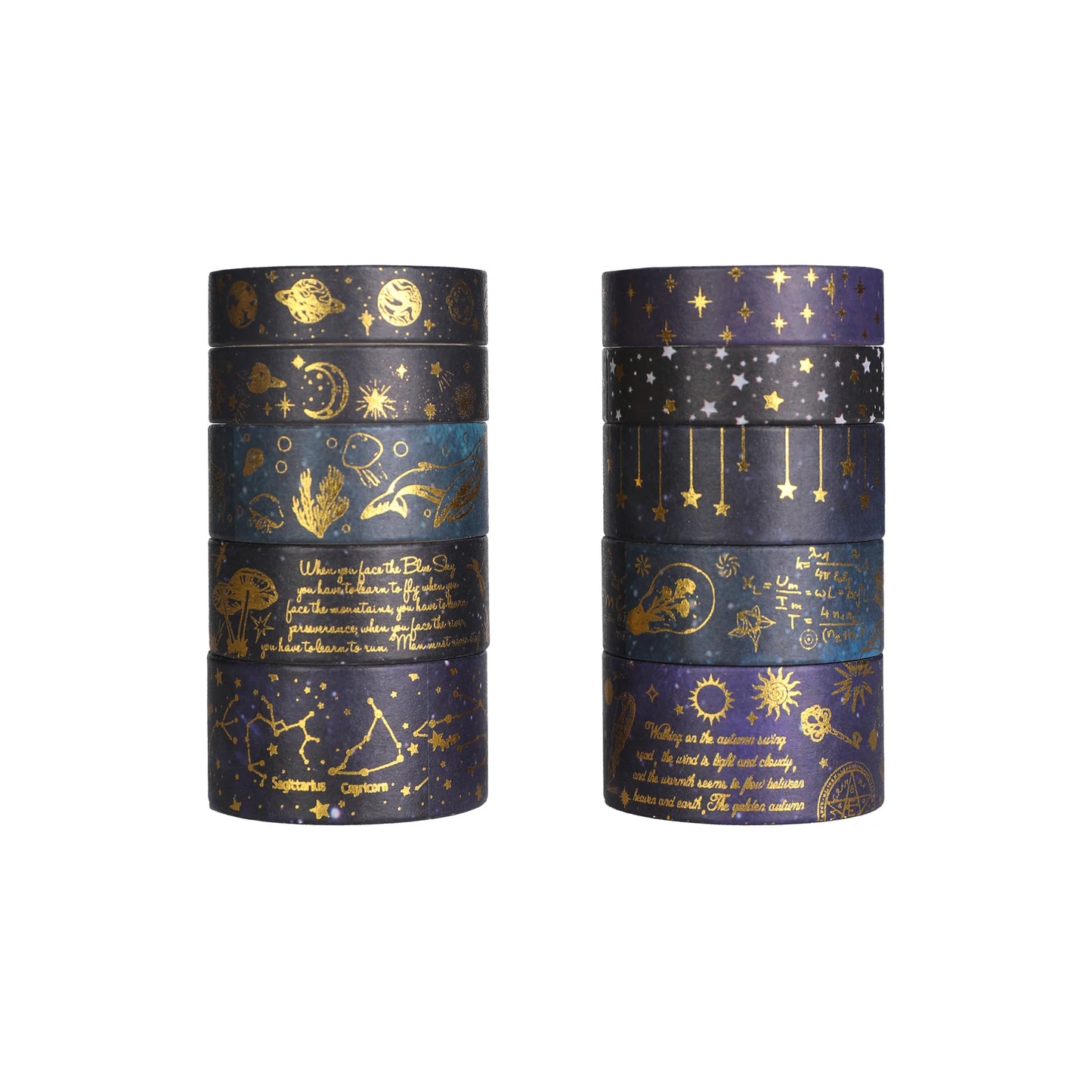 Star Fantasy Washi Tape Set – Pack of 5