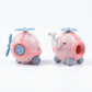 Bear Helicopter Pencil Sharpener – Cute Cartoon Desk Accessory - Kinder Kreato