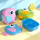 Bird-Shaped Plastic Lunch Box – 750ml BPA-Free Portable Container - Kinder Kreato