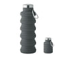 Collapsible Silicone Water Bottle – 500ml Foldable & BPA-Free Sports Bottle - Kinder Kreato