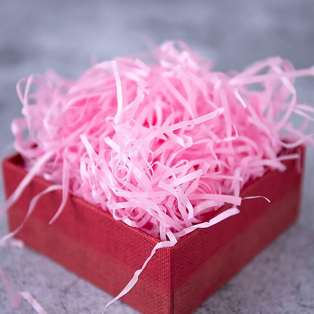 Colorful Shredded Paper Raffia – Decorative Gift Box & Basket Filler - Kinder Kreato