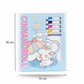 Coloring Cards Activity Set – 24 Cards with Acrylic Markers | Cinnamoroli - Kinder Kreato