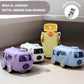Cool Cute Bus Blue - Water Bottle - Kinder Kreato