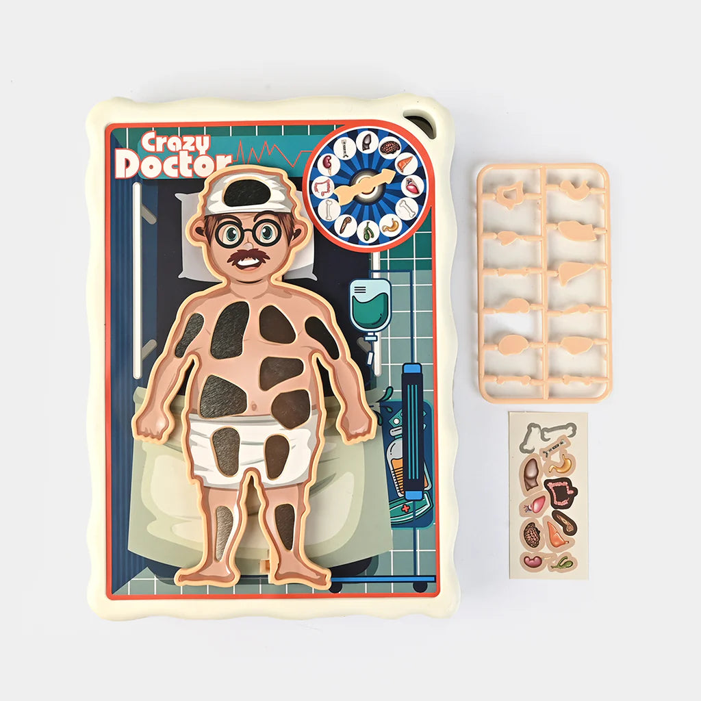 Crazy Doctor Operation Board Game - Kinder Kreato