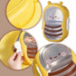 Cute Bee Lunch Container with Safety Lock, Leak Proof - Kinder Kreato