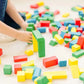 Wooden Building Toy Sensory Geometry Wooden Blocks - Kinder Kreato