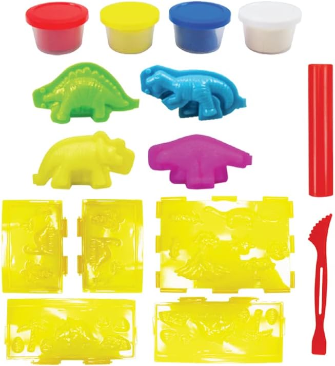 Dinosaurs Toys Playdough Sets - Kinder Kreato