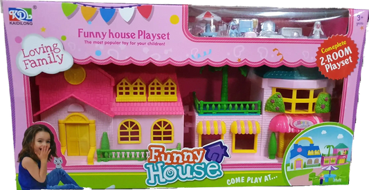 Funny House Mini Doll House - Kinder Kreato