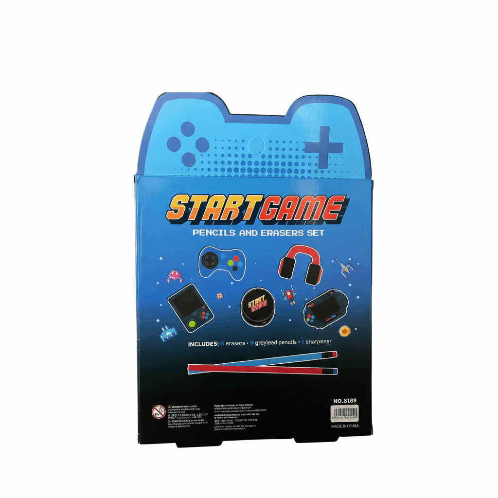 Kids Gaming Stationery Gift Set for Kids - Kinder Kreato