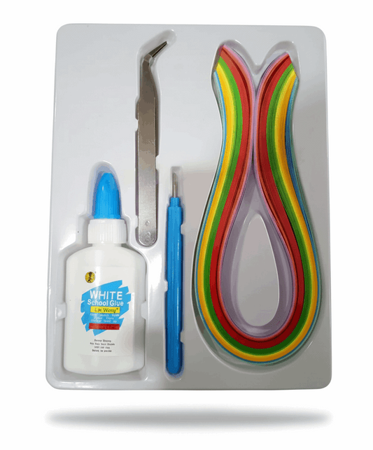 Paper Quilling Kit – Complete DIY Craft Set - Kinder Kreato