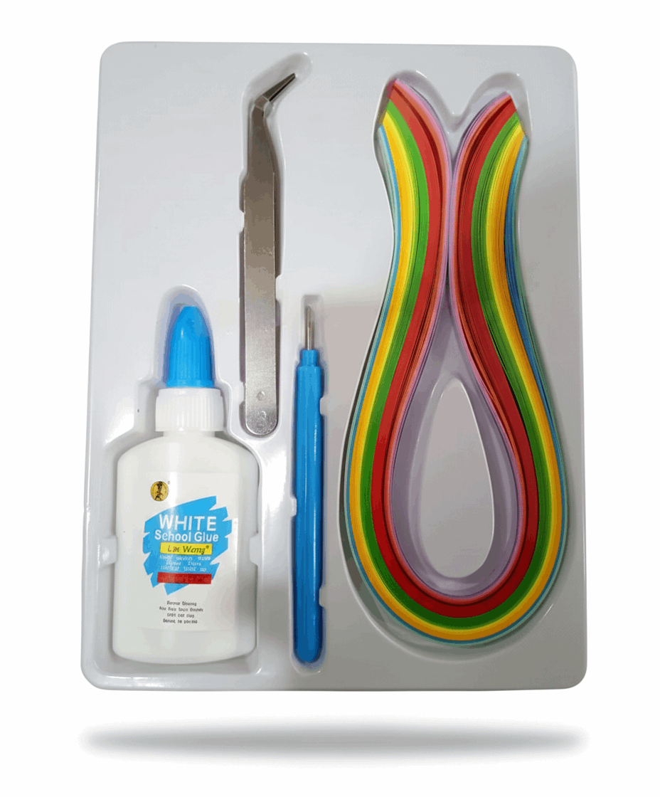 Paper Quilling Kit – Complete DIY Craft Set - Kinder Kreato