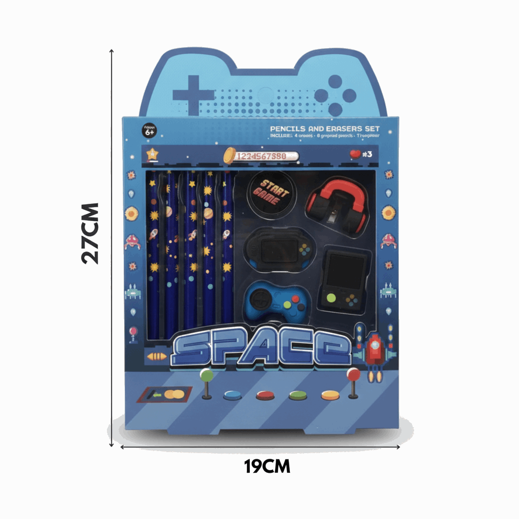 Kids Gaming Stationery Gift Set for Kids - Kinder Kreato