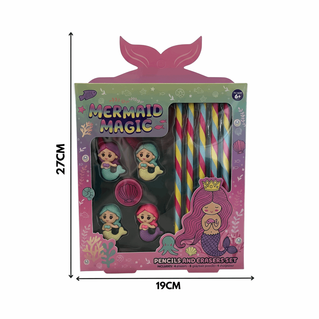 Mermaid Stationery Gift Set - Kinder Kreato
