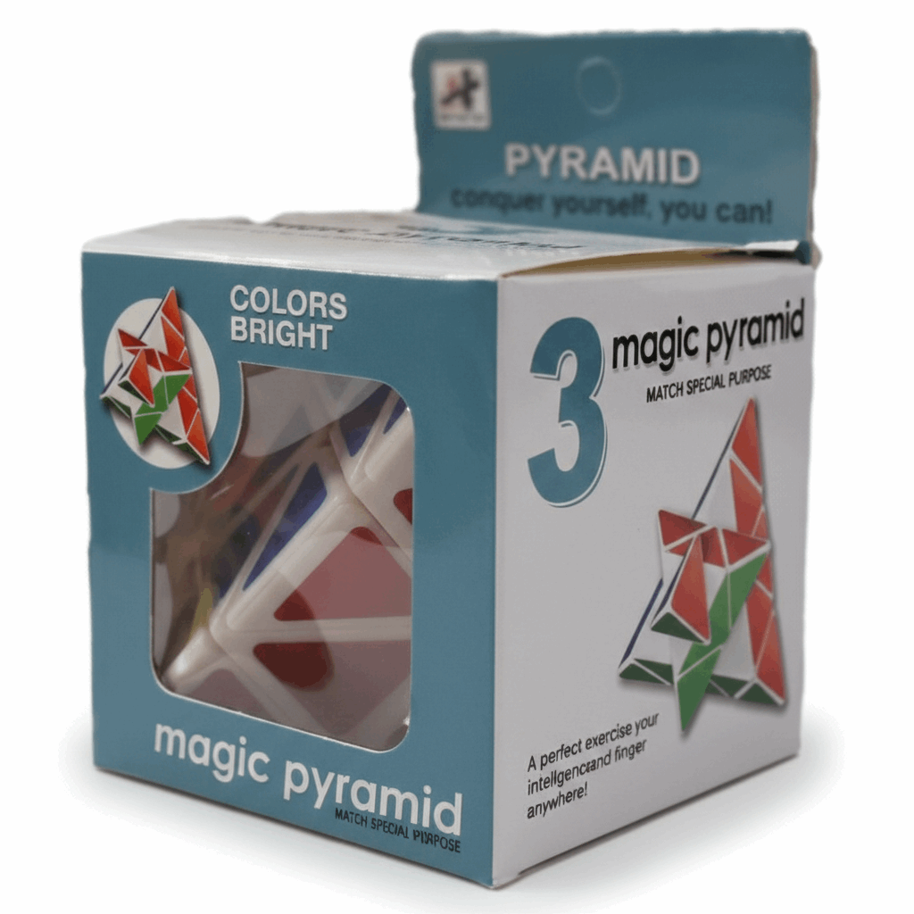 Pyramid Triangle Rubik's Magic Speed Cube - Kinder Kreato