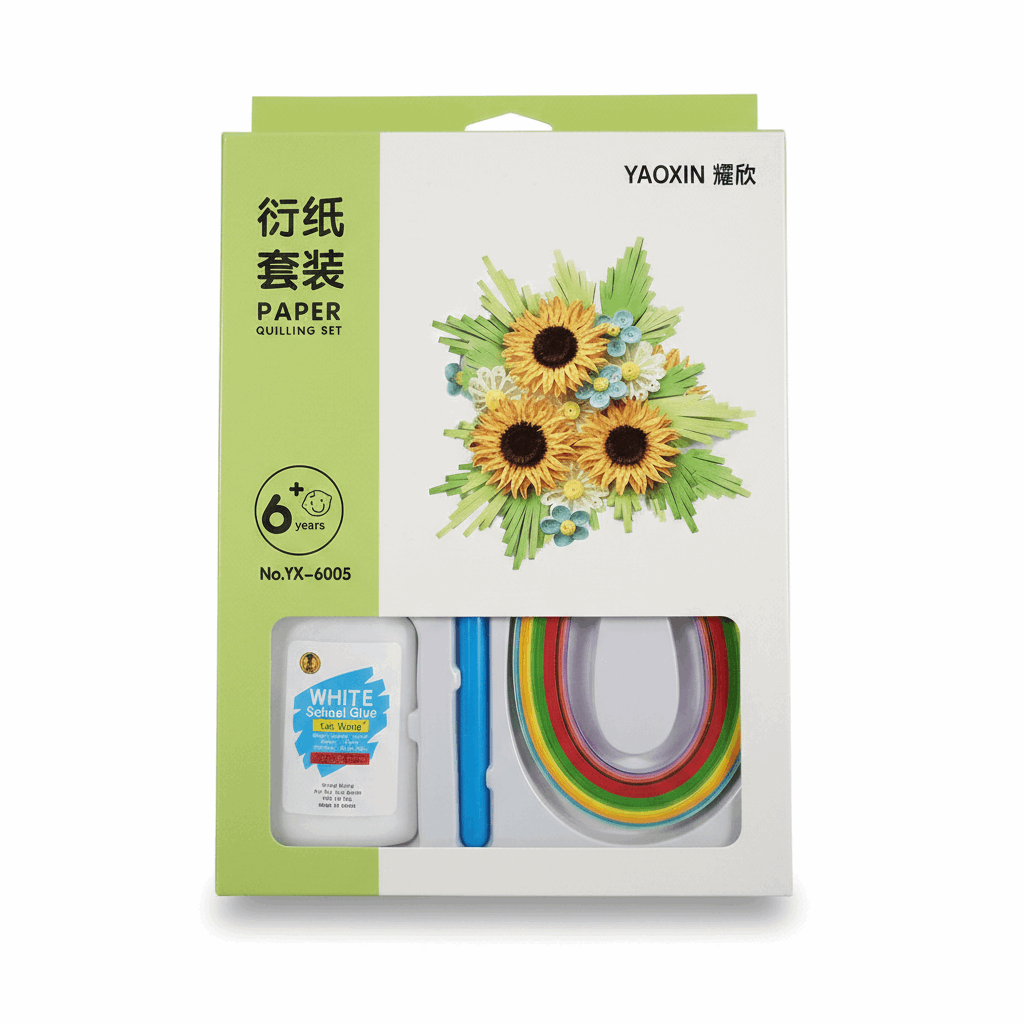 Paper Quilling Kit – Complete DIY Craft Set - Kinder Kreato
