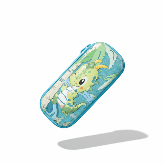 3D Hardtop Pencil Box | Dinosaur Stationery Case - Kinder Kreato