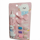 Electric Pencil Erasers with Fan and 12 Refills Set - Kinder Kreato
