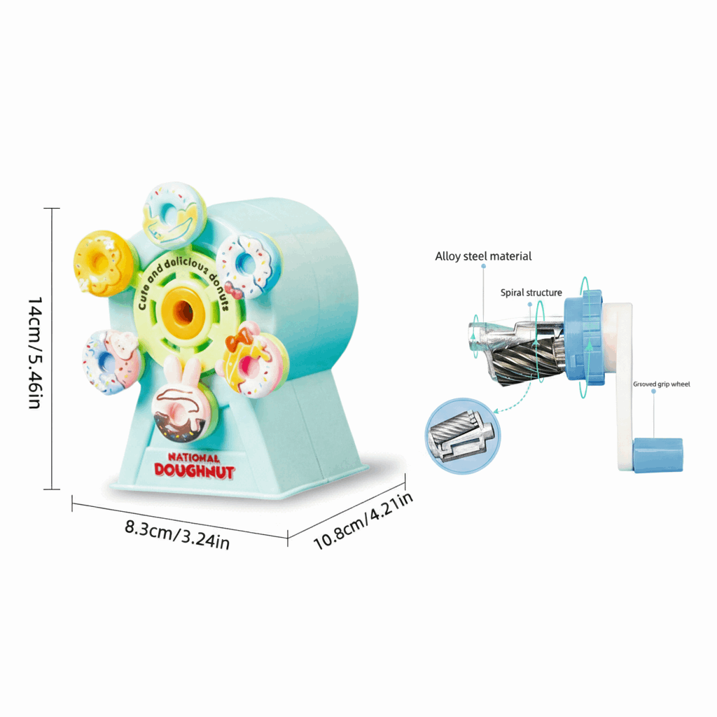 Colorful Windmill Pencil Sharpener - Kinder Kreato