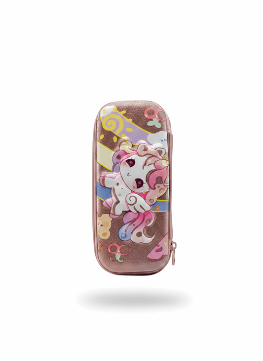 3D Hardtop Pencil Box | Unicorn Stationery Case - Kinder Kreato