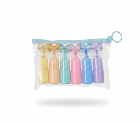 Bow Pastel Color – Highlighter Set of 6 - Kinder Kreato