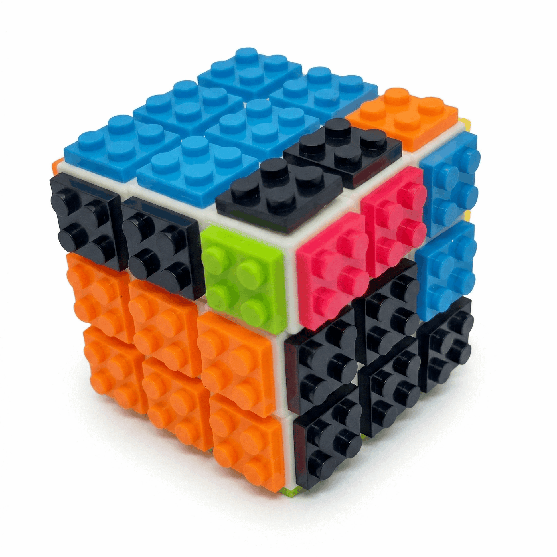 Speed Rubix Cube 3x3, Compatible with Lego - Kinder Kreato