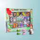 3D Jungle Adventure Eraser Set - Kinder Kreato